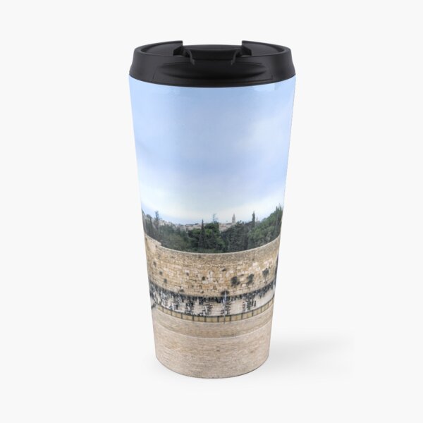 Jerusalem and the western wall Travel Mug