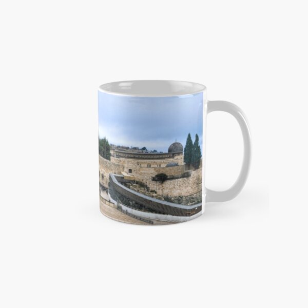 Jerusalem and the western wall Classic Mug