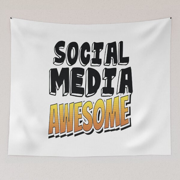 Item preview, Social Media Awesome Digital Marketing designed and sold by ProjectX23.