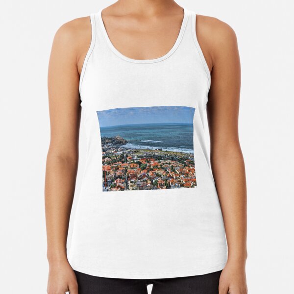 Tel Aviv spring time Racerback Tank Top