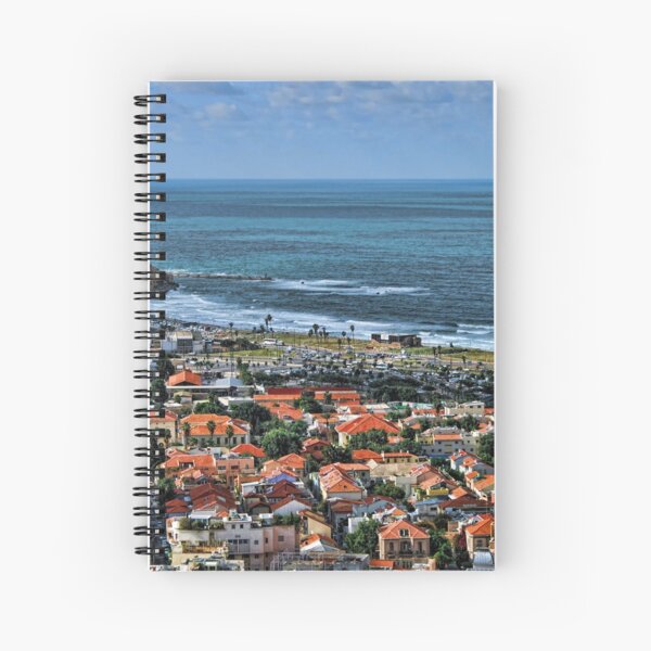 Tel Aviv spring time Spiral Notebook