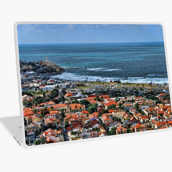 Tel Aviv spring time Laptop Skin