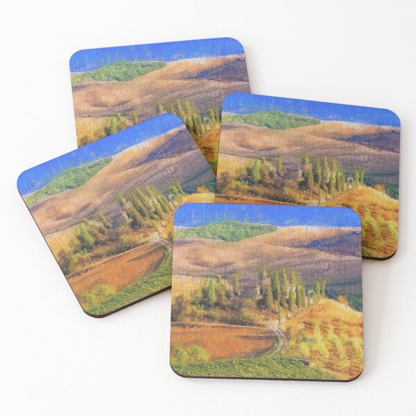 Item preview, Tuscany vineyards designed and sold by AM FineArtPrints.