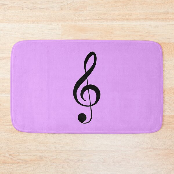 Item preview, Treble Clef Purple Musician T-Shirt Bedspread Duvet Sticker designed and sold by deanworld.