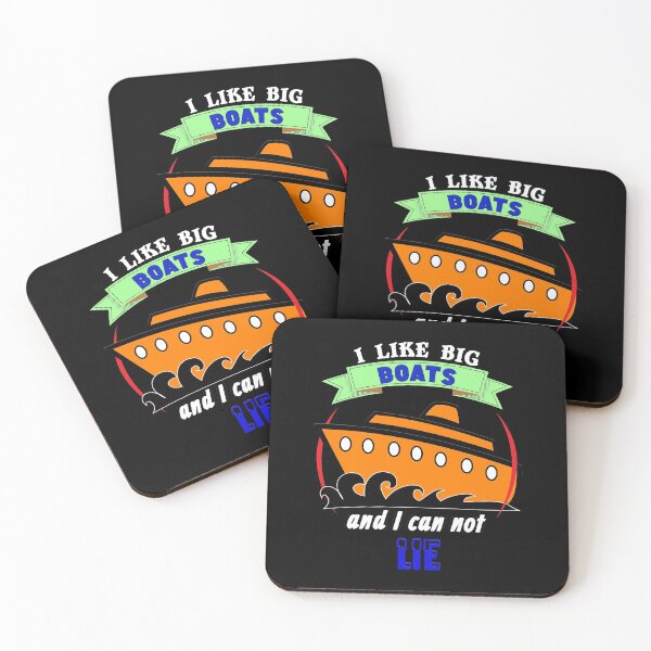 Item preview, I Like Big Boats and I Can Not Lie Cruise Cruising designed and sold by perfectpresents.
