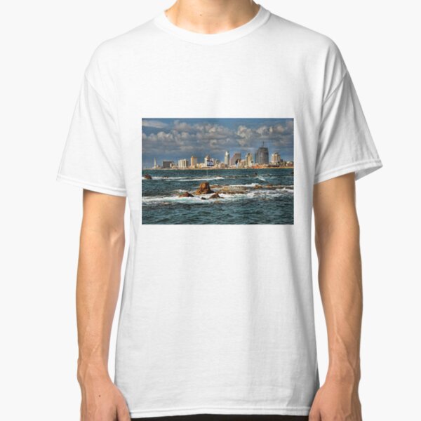 Tel Aviv shoreline Classic T-Shirt