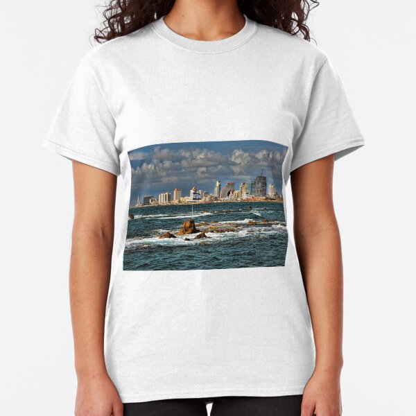 Tel Aviv shoreline Classic T-Shirt