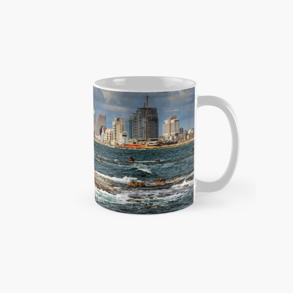 Tel Aviv shoreline Classic Mug