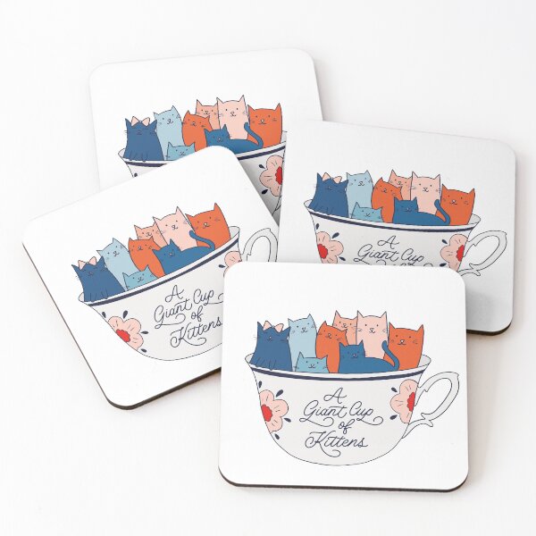 Item preview, A Giant Cup of Kittens designed and sold by Kerstin Ebner.