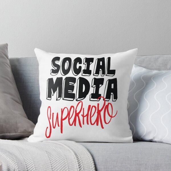 Artikelvorschau, Social Media Superheld Digitales Marketing entworfen und verkauft von ProjectX23.
