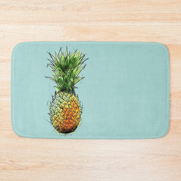 Item preview, Sketchy Watercolor Pineapple designed and sold by SketchingSofia.