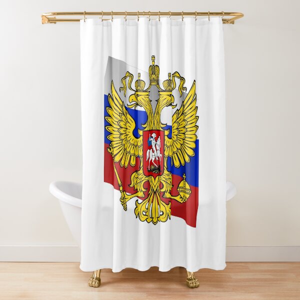 Штандарт Президента #Russian #Presidential #Standard #PresidentialStandard Flag  Shower Curtain