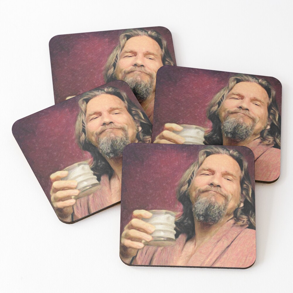 The Dude Coasters (Set of 4)