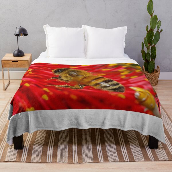 Item preview, Bee in flight, spring in Kings Park designed and sold by BigAndRed.