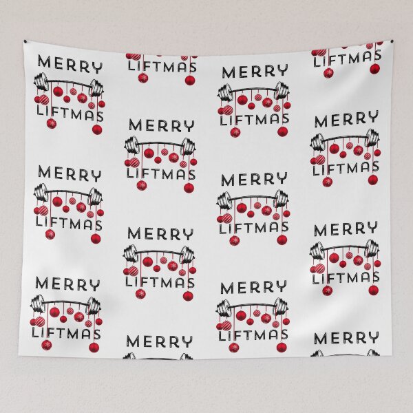 Item preview, Merry LIftmas - Christmas Gym Workout designed and sold by madtoyman.