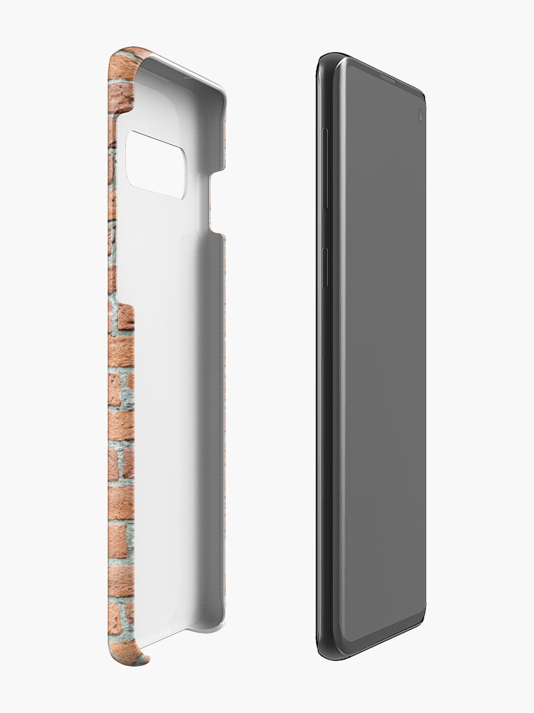 Alternate view of Old worn brick wall Case & Skin for Samsung Galaxy