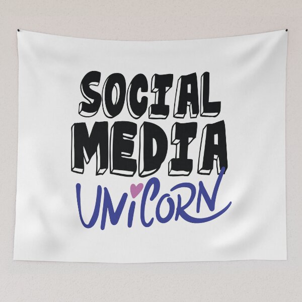 Item preview, Social Media Unicorn Digital Marketing designed and sold by ProjectX23.