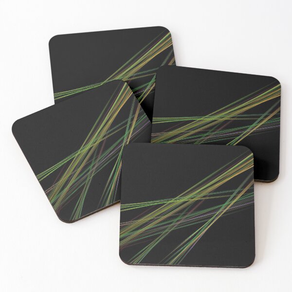 Item preview, Abstract fractal line picture on the dark background designed and sold by anytka.