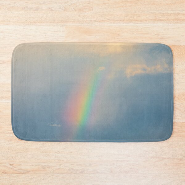 Item preview, Small rainbow after rain at sunset designed and sold by Juhku.