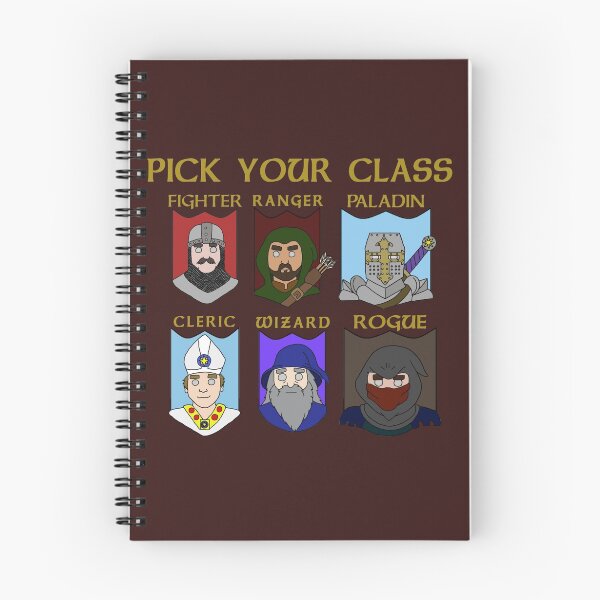 Item preview, Pick Your Character Class designed and sold by TheBitGeek.