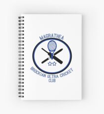 Magrathea Brockian Ultra Cricket Club Spiral Notebook