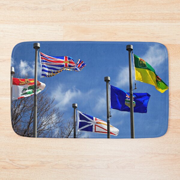 Item preview, Colourful Flags - Garden of the Provinces and Territories designed and sold by Yannik Hay.