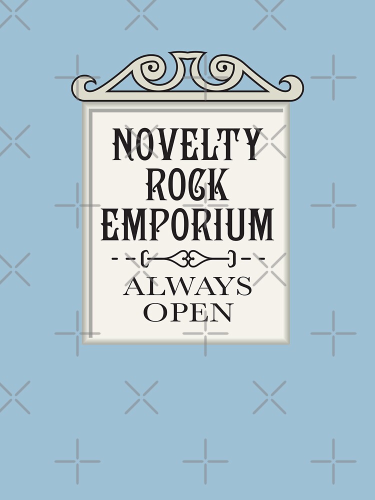 "Novelty Rock Emporium" Tshirt by ChrisOrton Redbubble