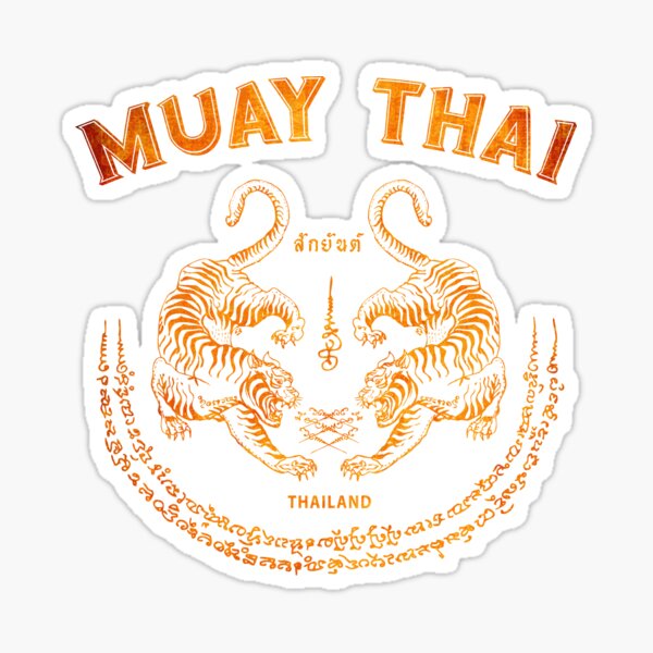 Item preview, Muay Thai Tiger Sak Yant Tattoo Kickboxing Thailand designed and sold by VintCam.