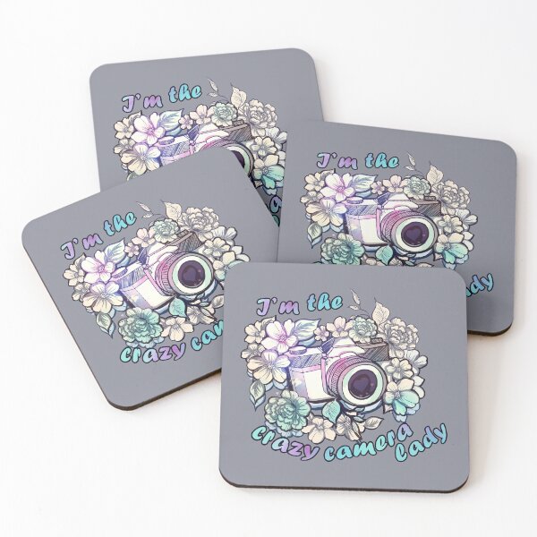 Item preview, I'm the crazy camera lady designed and sold by Salty  Bear.