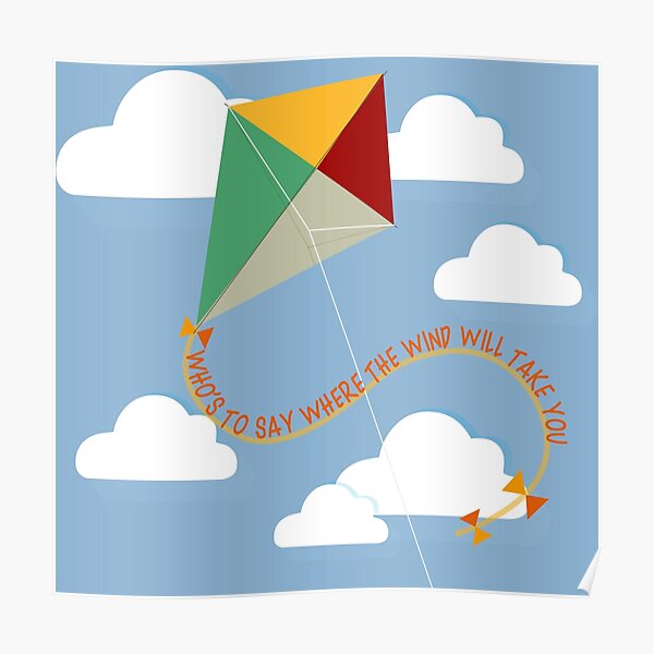 "u2 kite" Poster by clad63 Redbubble