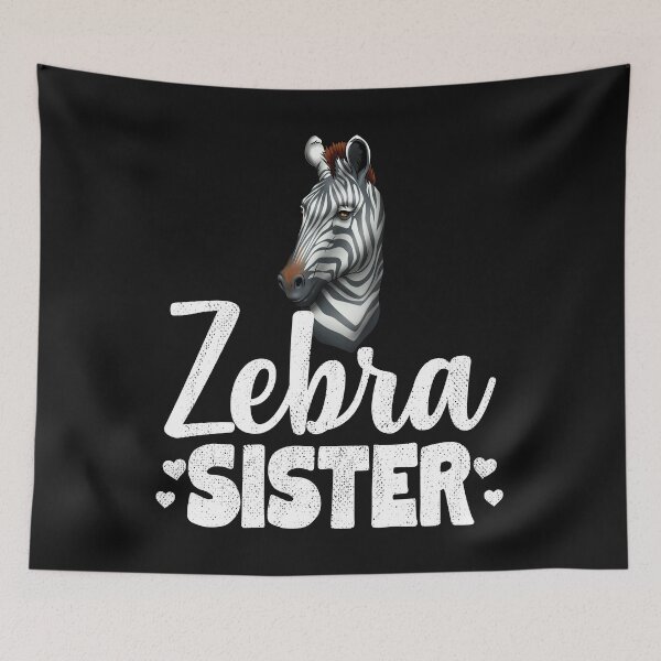 Item preview, Zebra Sister African Safari Zoo Animal designed and sold by Bendthetrend.