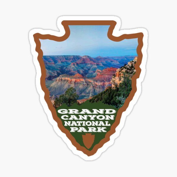 Vista previa del artículo con la obra «Punta de flecha del Parque Nacional del Gran Cañón», diseñado y vendido por Nyle Buss.
