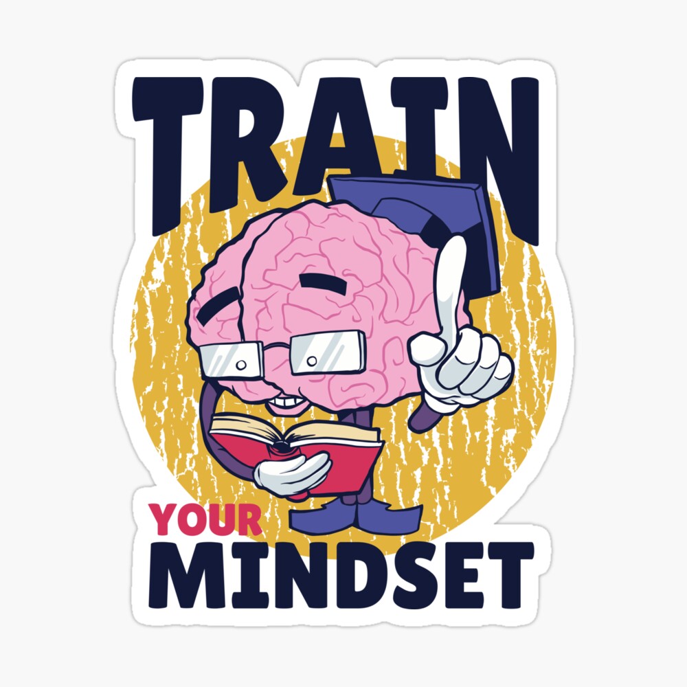 Train your mindset" Spiral Notebook by GoodQuality | Redbubble