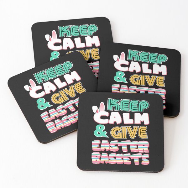 Item preview, Cute Keep Calm & Give Easter Baskets Easter Bunny designed and sold by perfectpresents.