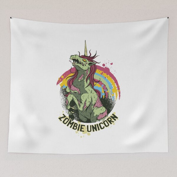 Item preview, Zombie unicorn designed and sold by GoodQuality.