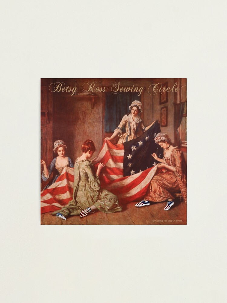 Alternate view of Betsy Ross Sewing Circle Photographic Print