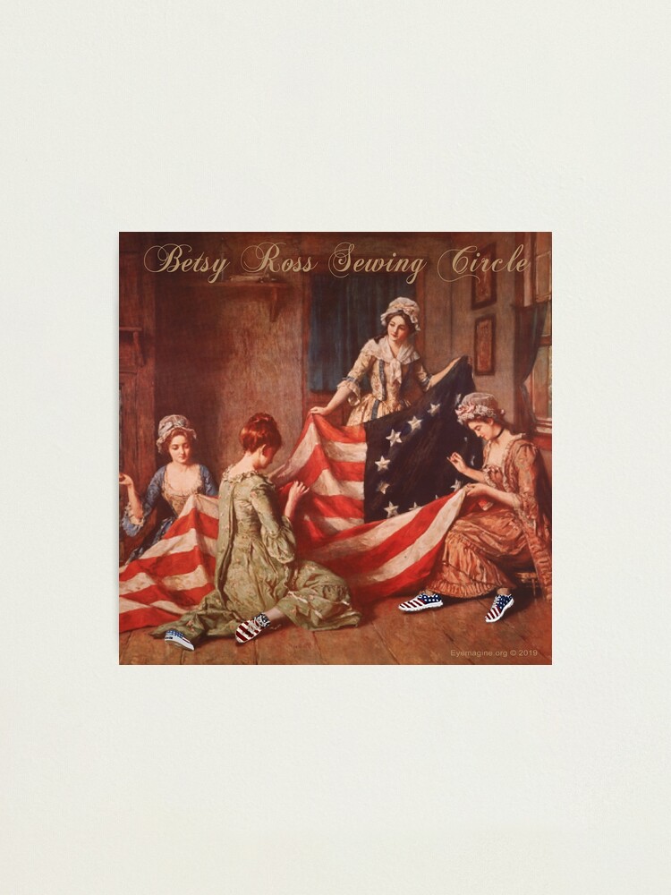 Alternate view of Betsy Ross Sewing Circle Photographic Print