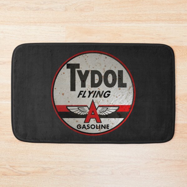 Item preview, Tydol Flying Gasoline vintage sign rusted designed and sold by htrdesigns.