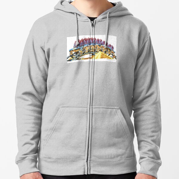 Steel Curtains Kennywood Zipped Hoodie