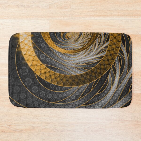 Item preview, Banded Dragon Scales of Black, Gold, and Yellow designed and sold by San Jaya Prime.