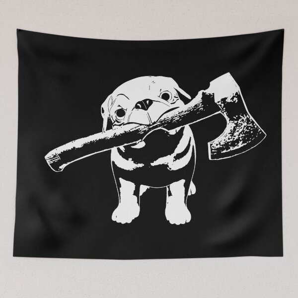 Item preview, Axe Pug! designed and sold by LordNeckbeard.