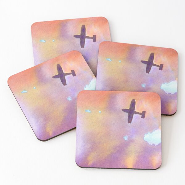 Item preview, airplane over sunset designed and sold by purplestgirl.
