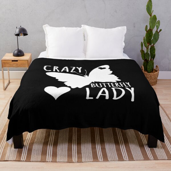 Item preview, Crazy Butterfly Lady Fun T-Shirt designed and sold by TravelAl.