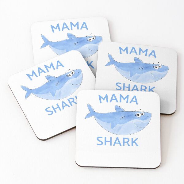 Item preview, Mama Cute Shark designed and sold by autlu.