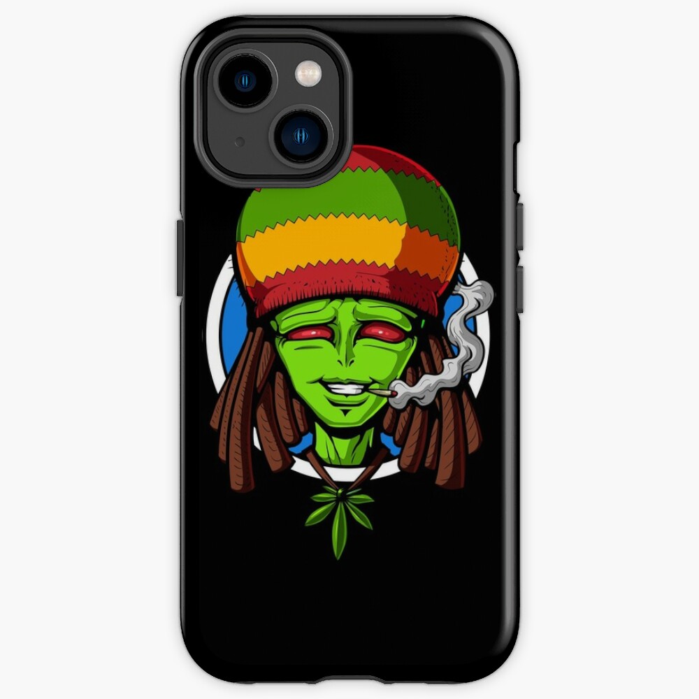 Discover Rasta Alien Stoner | iPhone Case