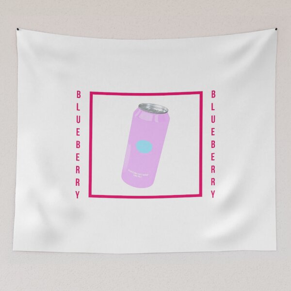 Item preview, Blueberry Soda Fun Vaporwave Blueberries Drink designed and sold by at85productions.