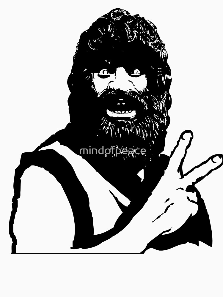 Thumbnail 7 of 7, Classic T-Shirt, Bionic Bigfoot Peace Sign Symbol designed and sold by mindofpeace.