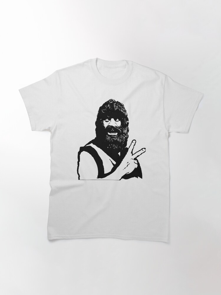 Thumbnail 3 of 7, Classic T-Shirt, Bionic Bigfoot Peace Sign Symbol designed and sold by mindofpeace.