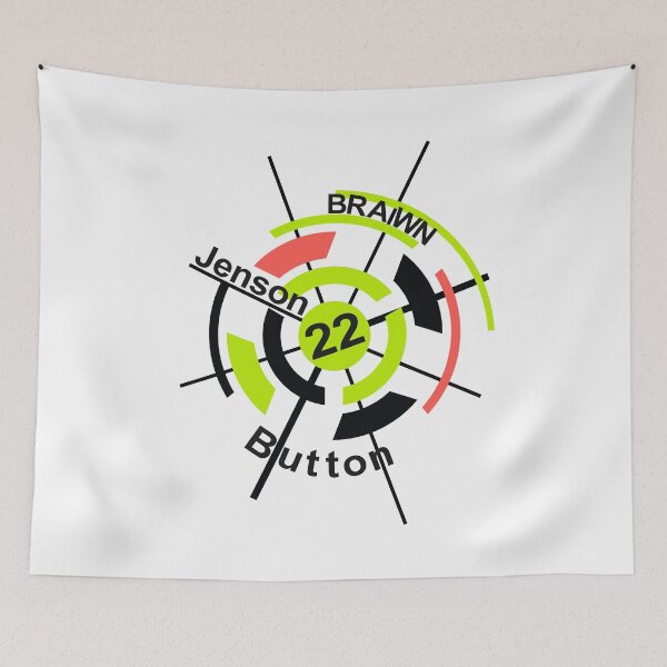 Item preview, Brawn GP 2009 F1 Jenson Button 22 Design designed and sold by GetItGiftIt.