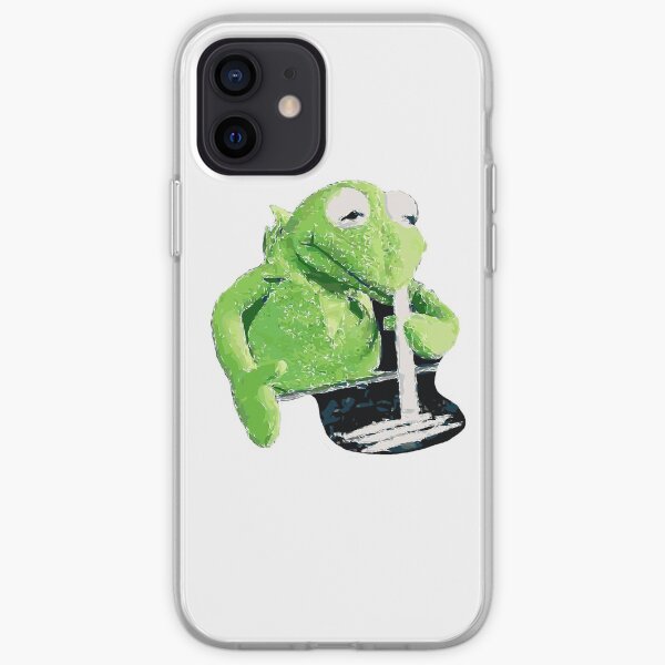 Kermit Snorting Coke iPhone Soft Case